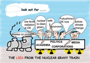 look out for the LIES of the nuclear gravy trains