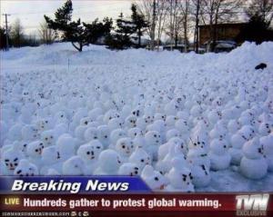 gobal warming protest